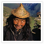 Old lady of Bhutan