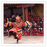 Bhutan Festival Dance