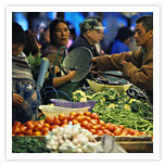 Vegetable Market in Thimphu